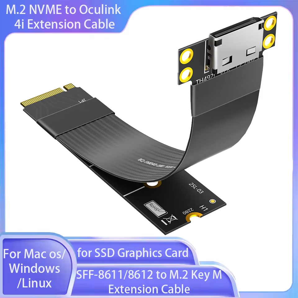Oculink Egpu Mini Pc - Kabel Ekstensi M.2 NVME ke Oculink