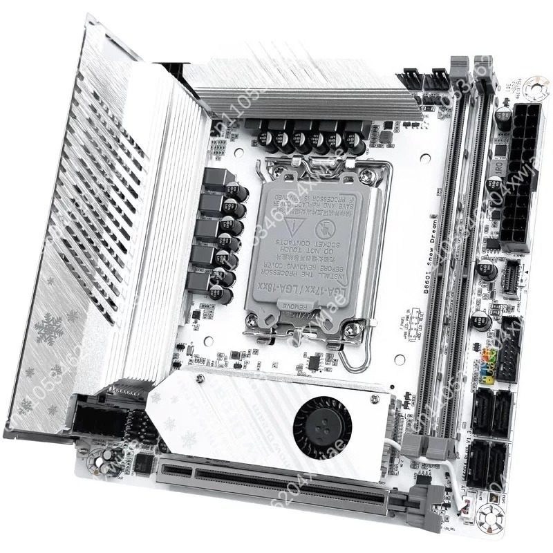 Motherboard Itx Putih B760 Lga - Lga1700 Itx Motherboard Ddr5 ulasan dan harga